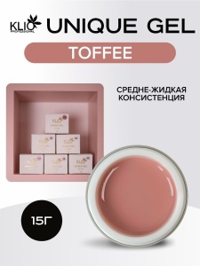KLIO UNIQUE Gel Toffee 15g