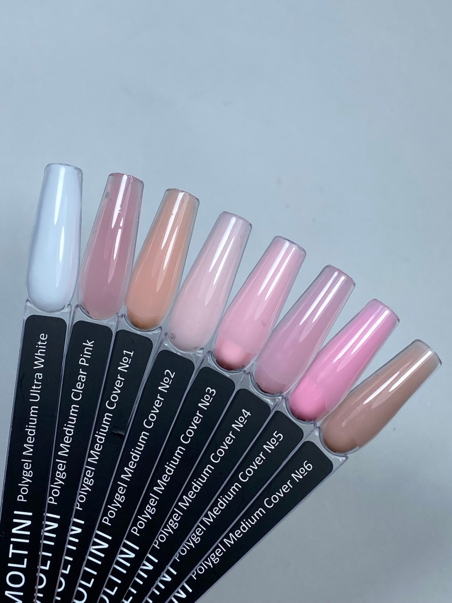 ультра белый, прозрвчно-розовый, кавер 1-6