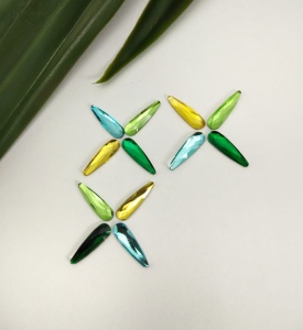 ANDI Микс Стразы Капля 10-3мм №03 12шт