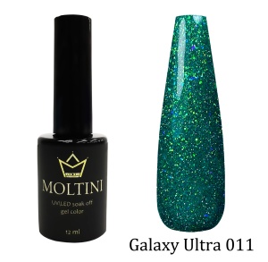 MOLTINI Гель-лак Galaxy Ultra светоотражающий №011 12мл