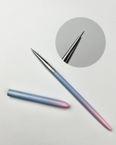 Кисть тонкая 5мм (Ручка градиент)