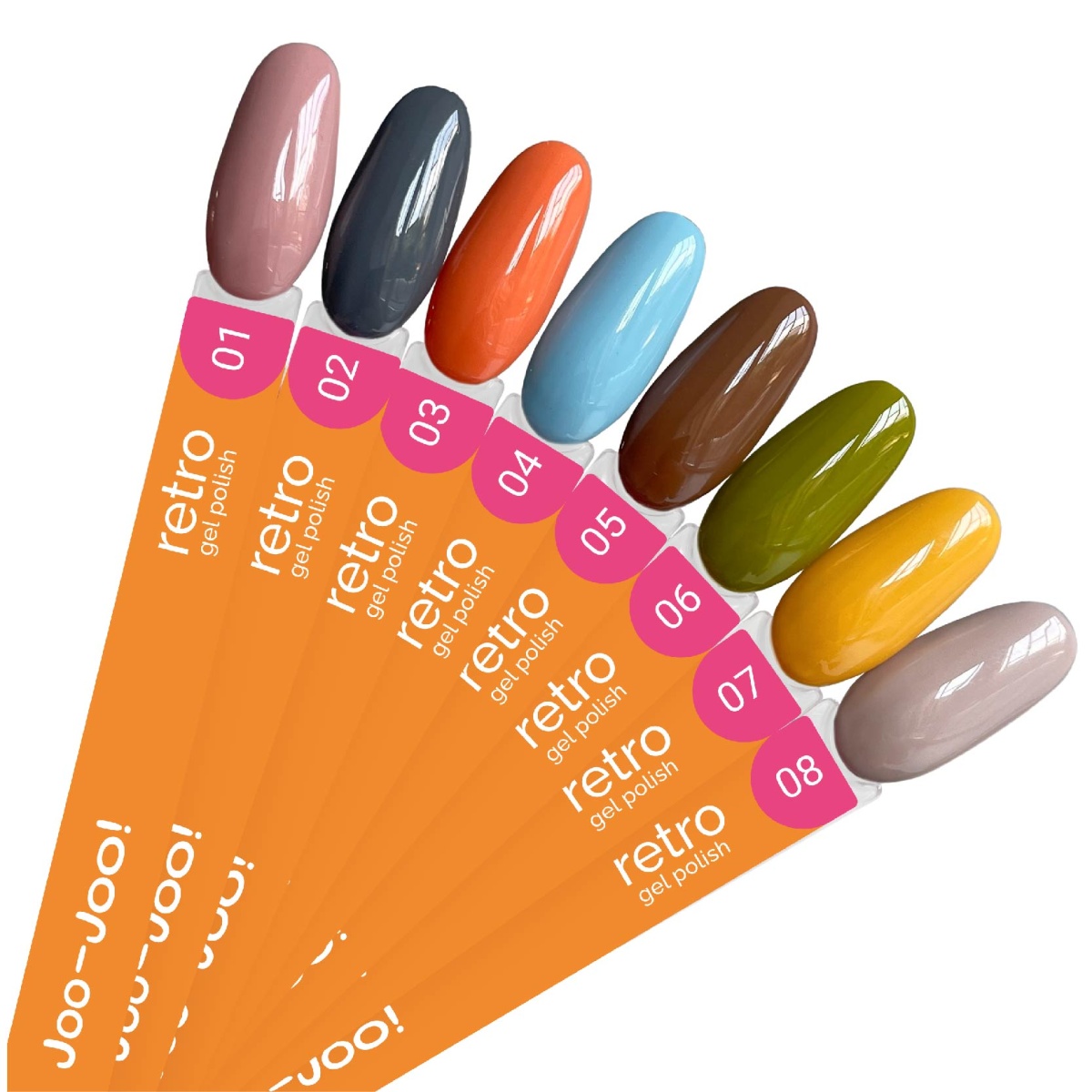 Joo-Joo Гель-лак Retro №01 10мл,2
