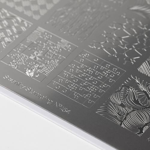 Swanky Stamping Пластина 154 большая,2