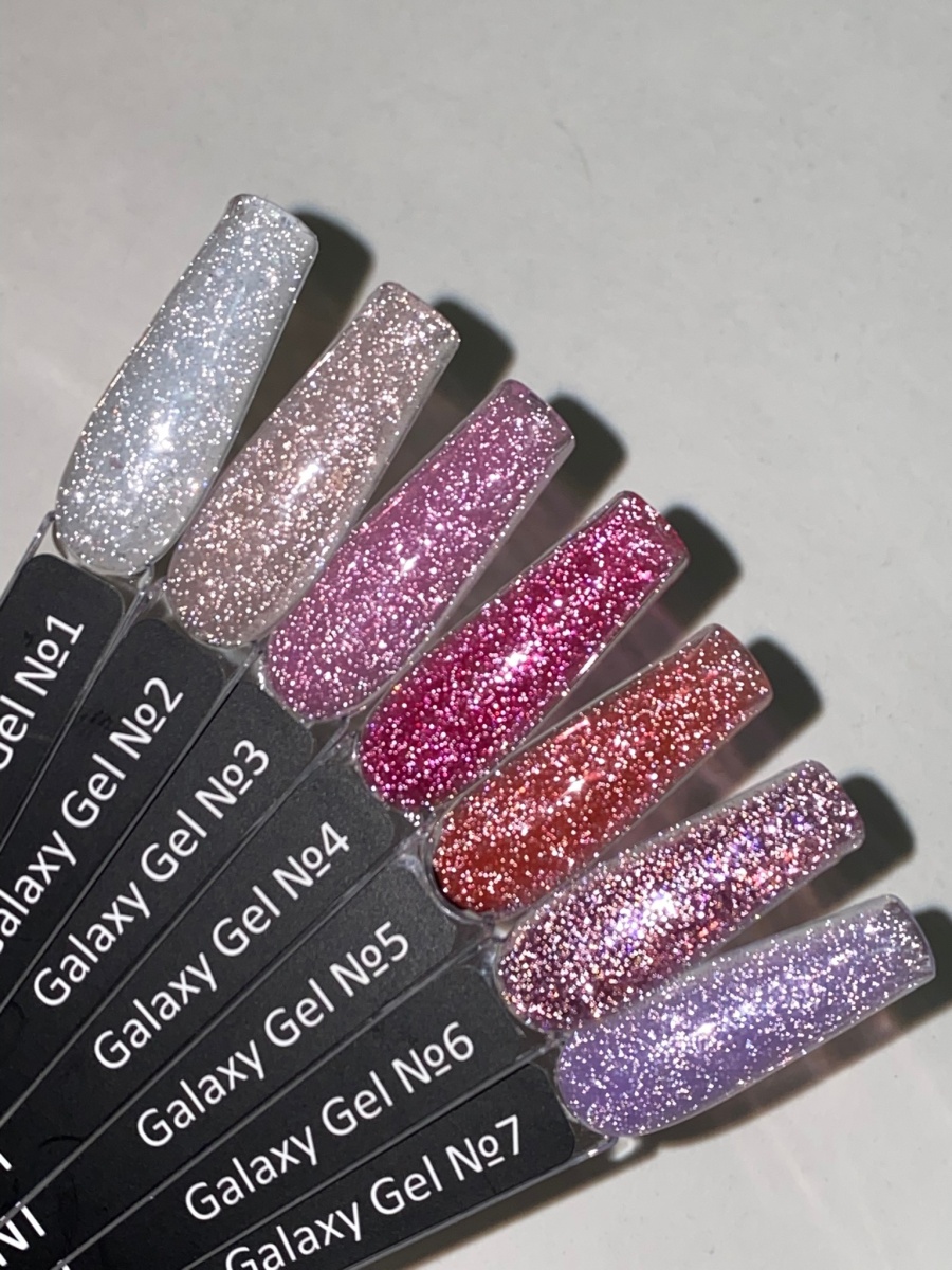 гелакси 1-7 в темноте,1