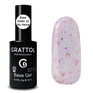 Grattol Base Camouflage Glitter GTGB №22 9мл.