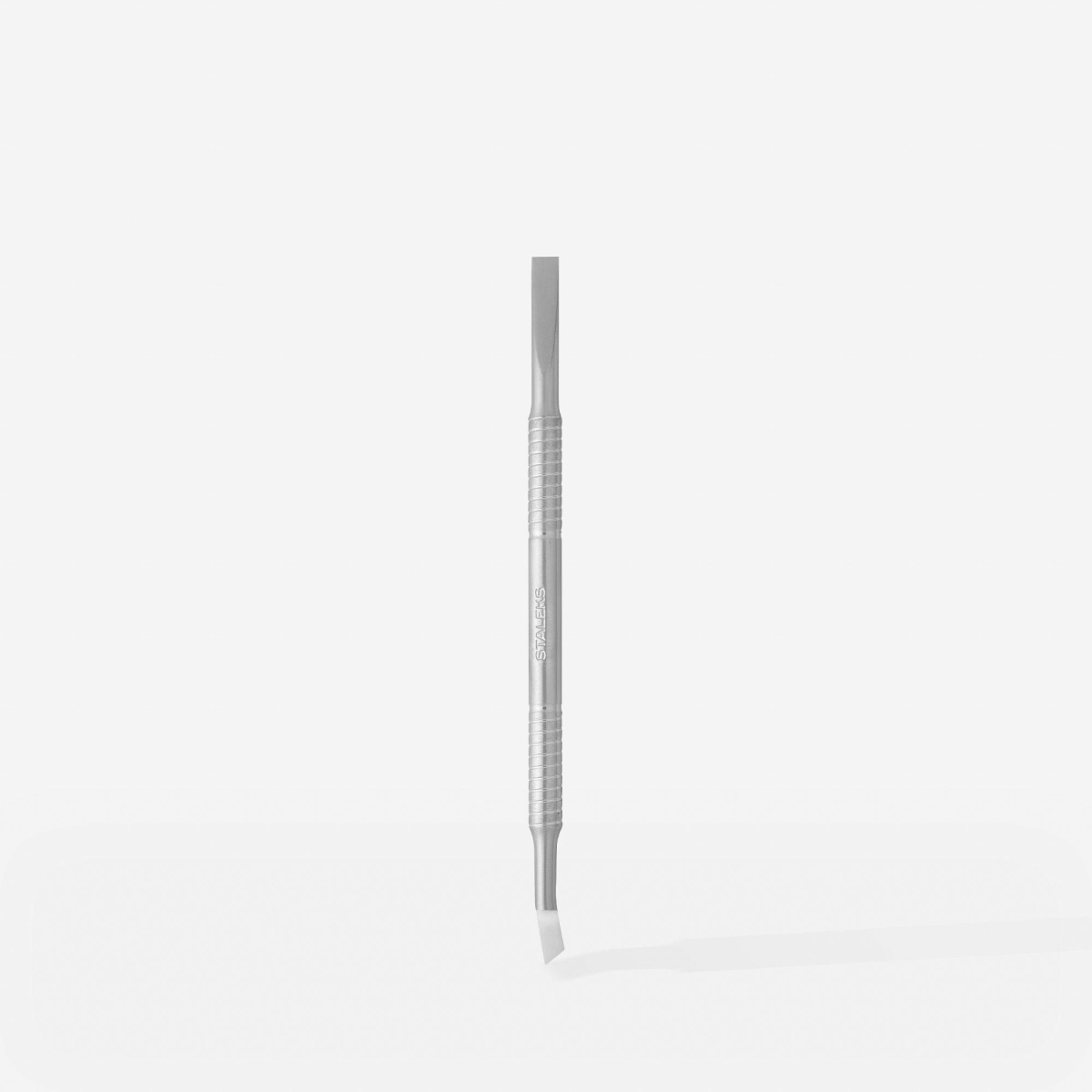 СТАЛЕКС Лопатка маникюрная PBC-40.1 (пушер прямоугольный+лопасть отогнутая).2