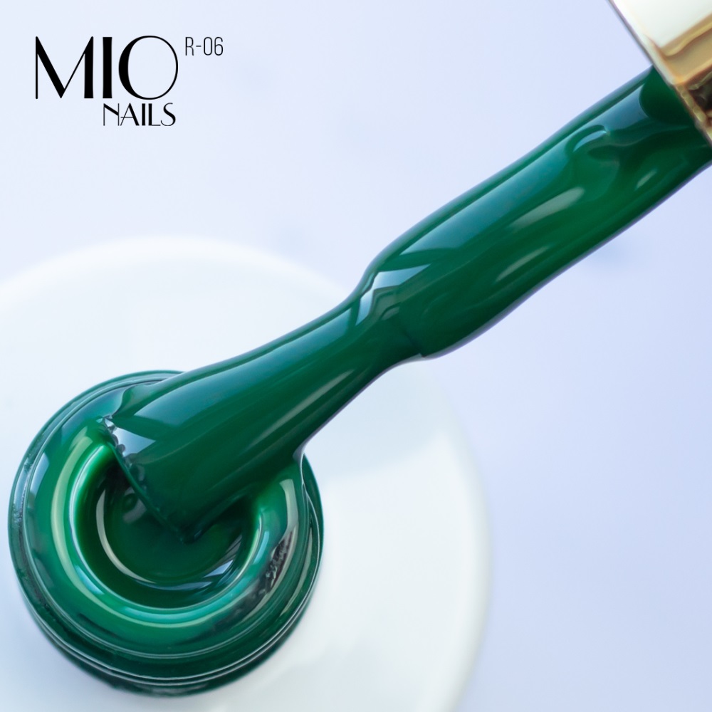 MIO NAILS Гель-лак R-06 Изумрудный город 8 мл
