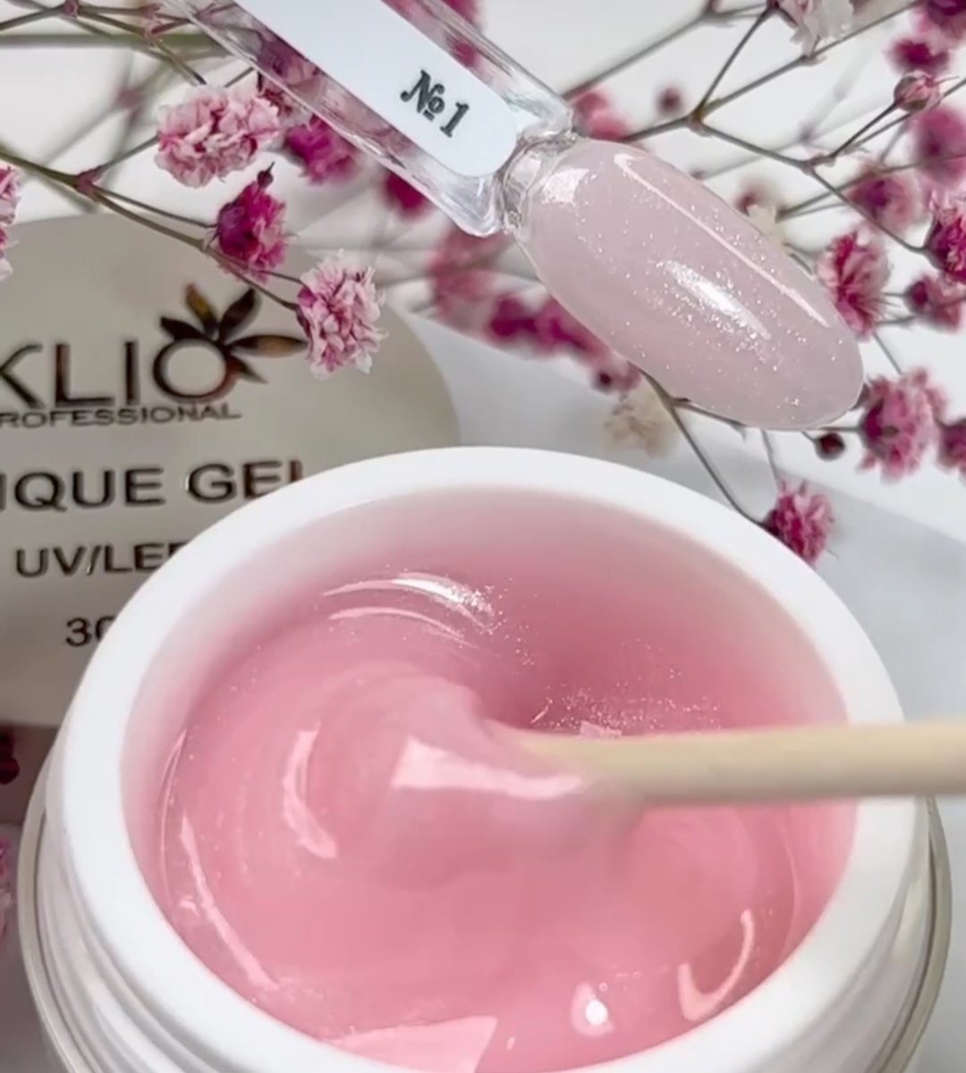 KLIO UNIQUE Gel Pink glow 15g