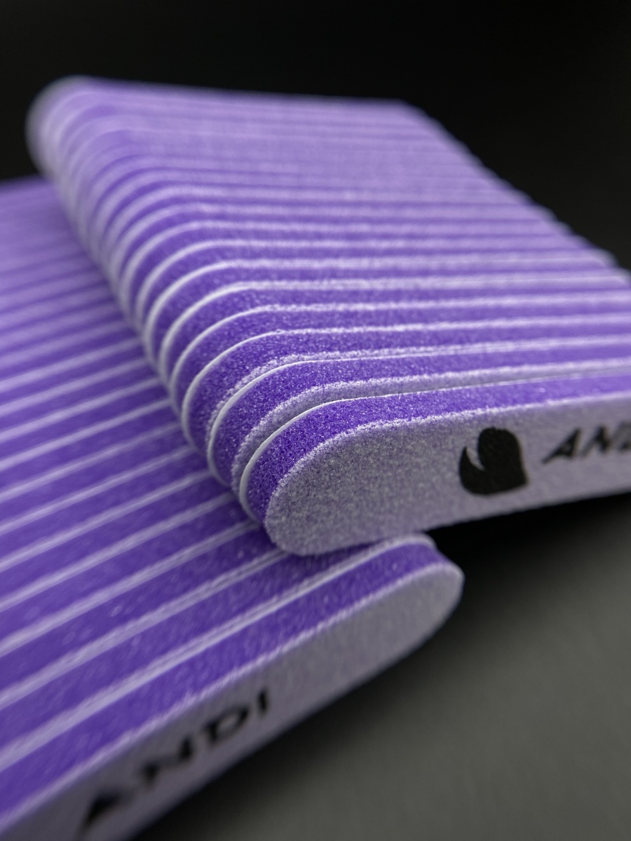 ANDI Бафы к основе размер M, 180 гритт, 40 шт.уп (Фиолетовый).5