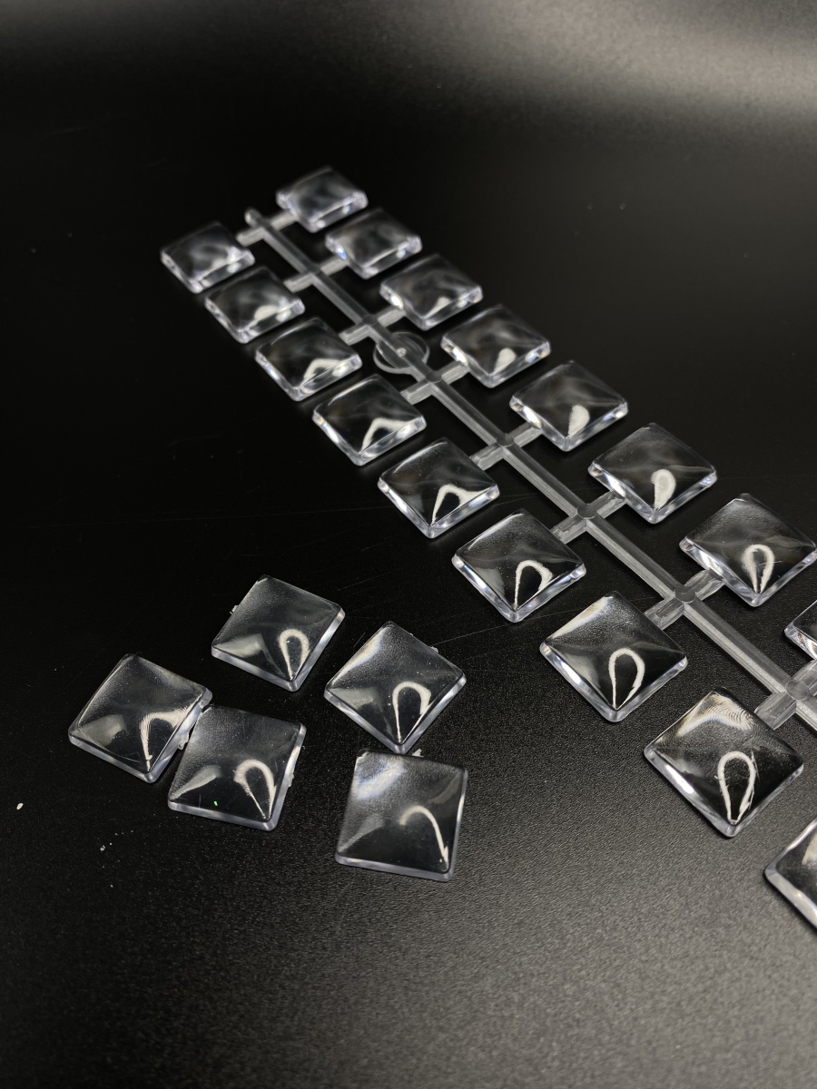 Кабошоны для выкраски дизайнов Квадрат24шт,2