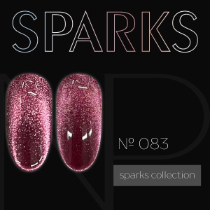 NP Nartist Гель-лак №0083 10 мл. Sparks