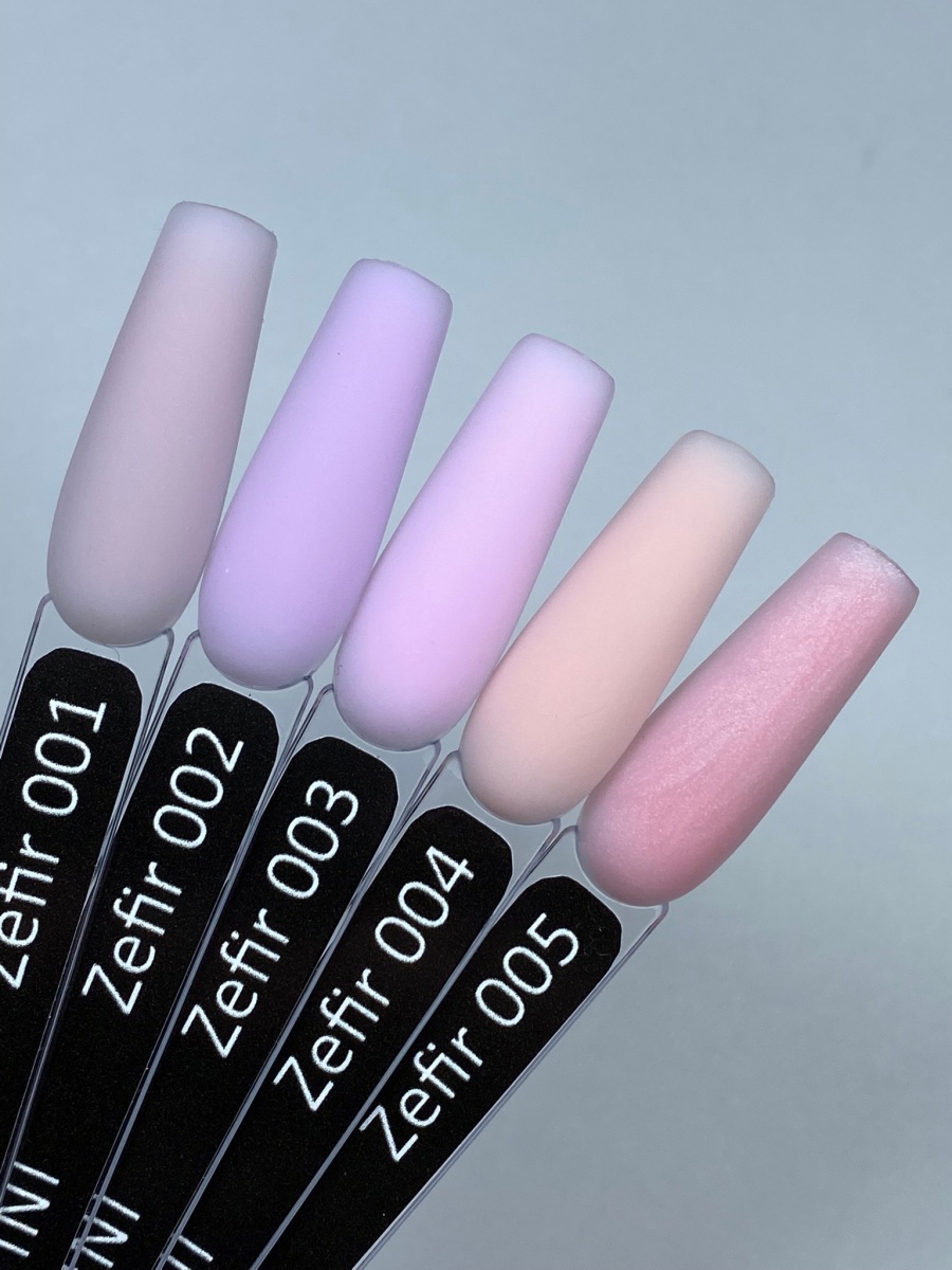 зефир 1-5 матовые