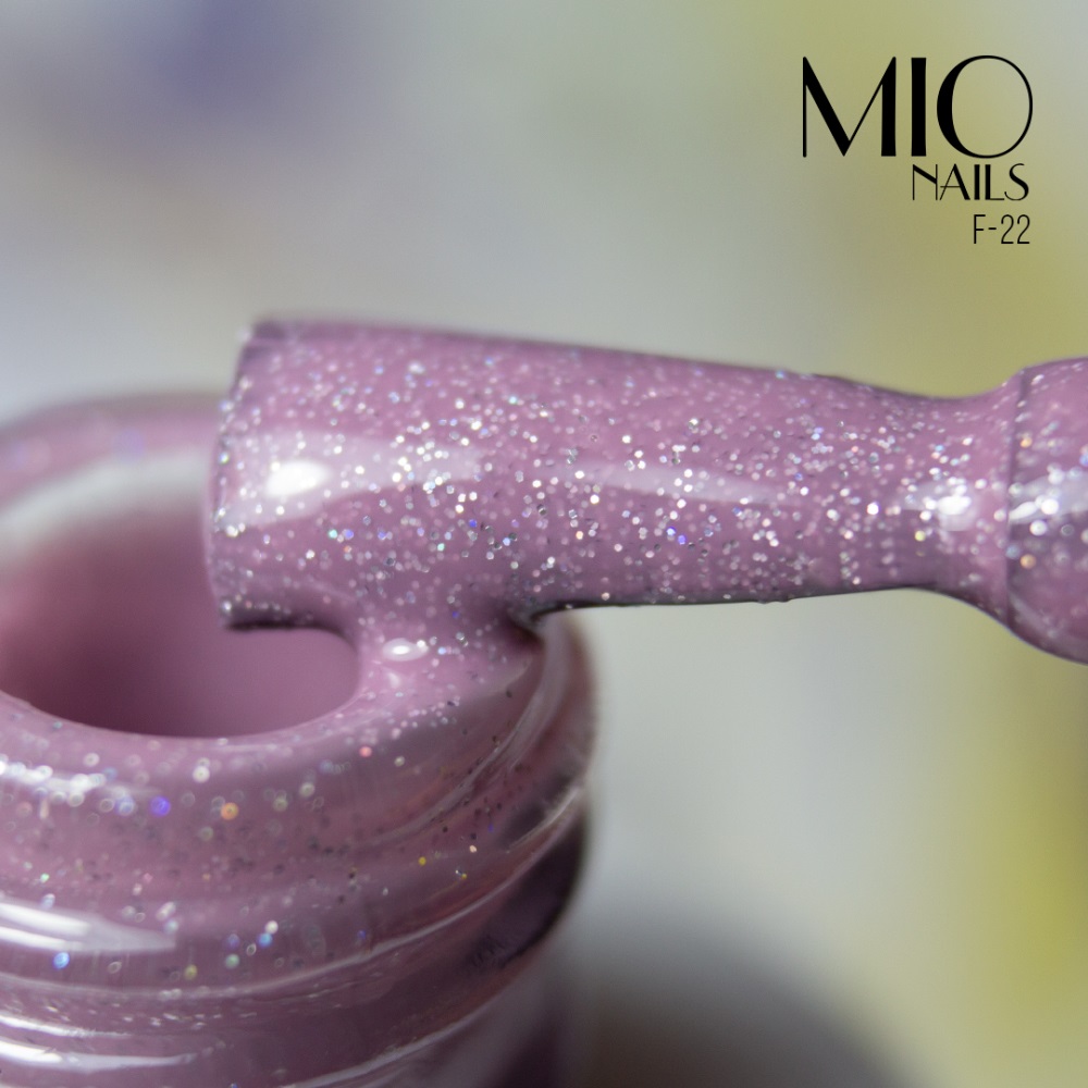 MIO NAILS Гель-лак F-22 Аметист 8 мл